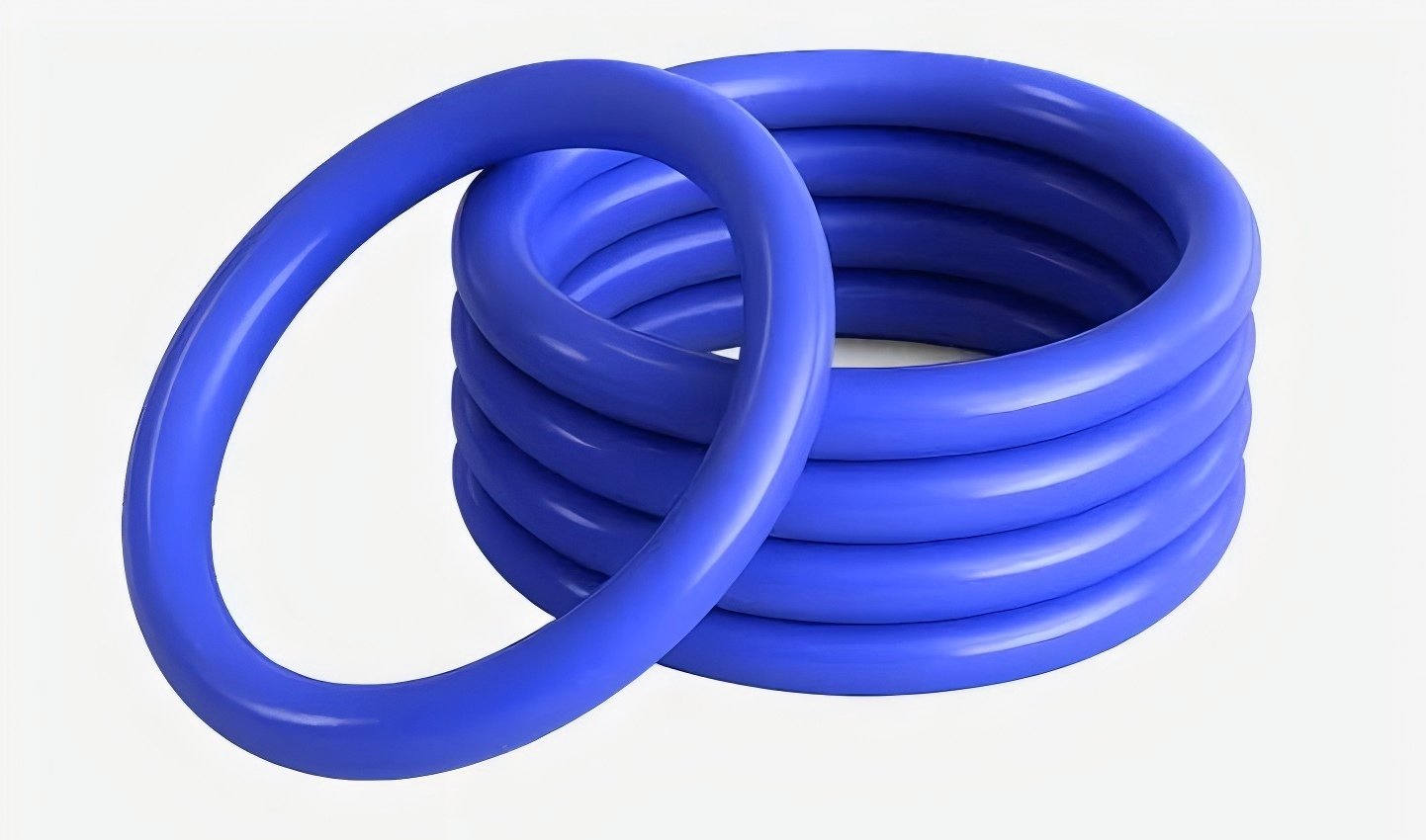 Fluorosilicone and fluoroelastomer seals